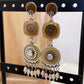 Boucles d’oreilles pendantes [ Argenté ] Eylim Boutique