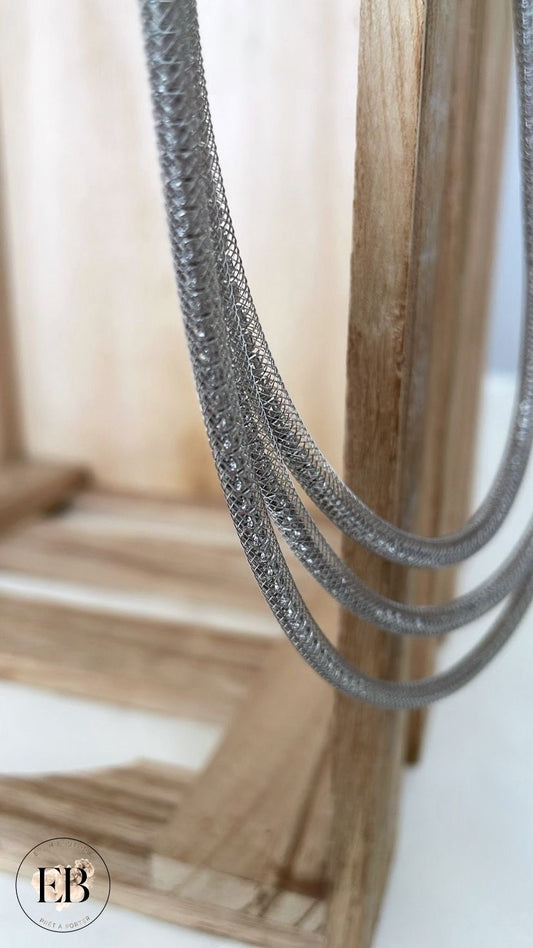 Collier fantaisie [ Argent ]