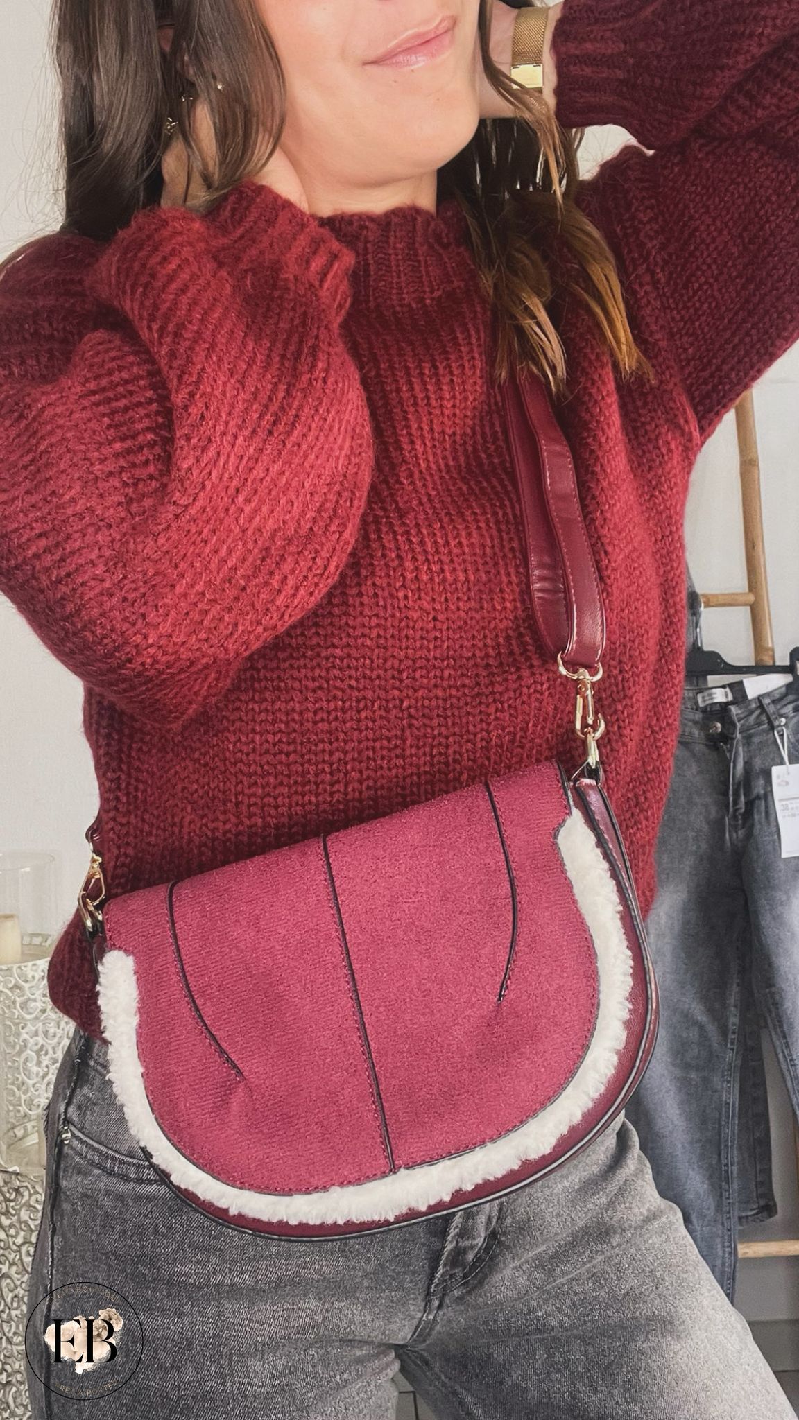 Sac [ Bordeaux ] Eylim Boutique