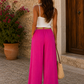 Pantalon LYDIA [ Rose fushia ] Eylim Boutique