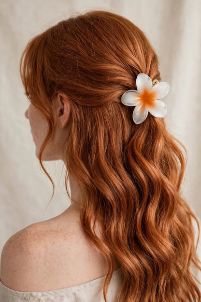 Pince à cheveux TAHITI 🤍🧡 Eylim Boutique