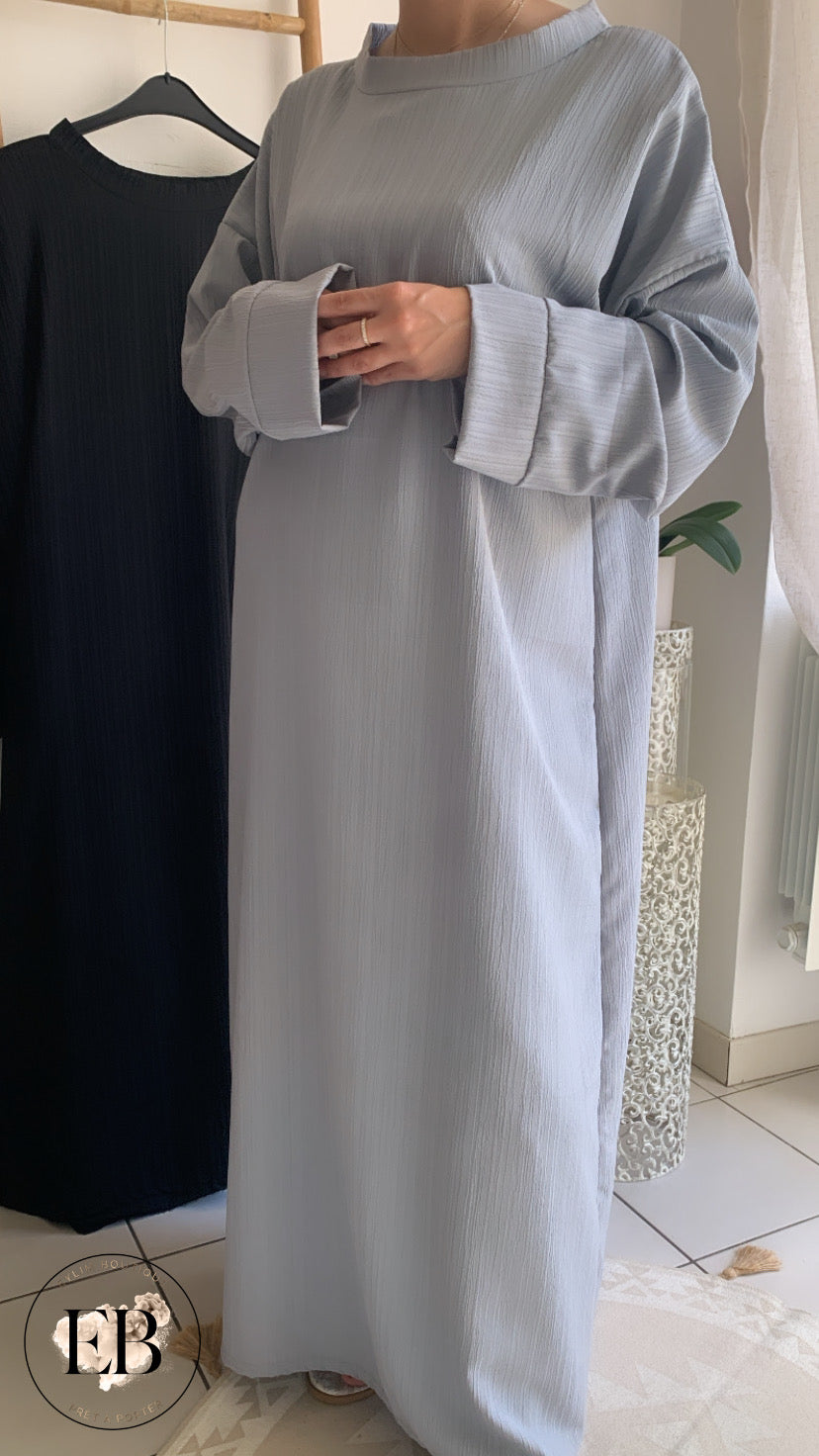 Abaya NADIA [ Gris clair ]