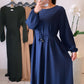 Abaya SAFA [ Bleu marine ]