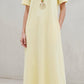 Robe LOUISE [ Jaune pâle ] Eylim Boutique