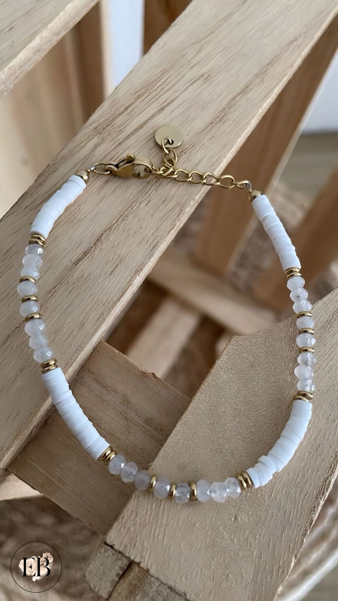 Bracelet NOVA [ Blanc ] Eylim Boutique