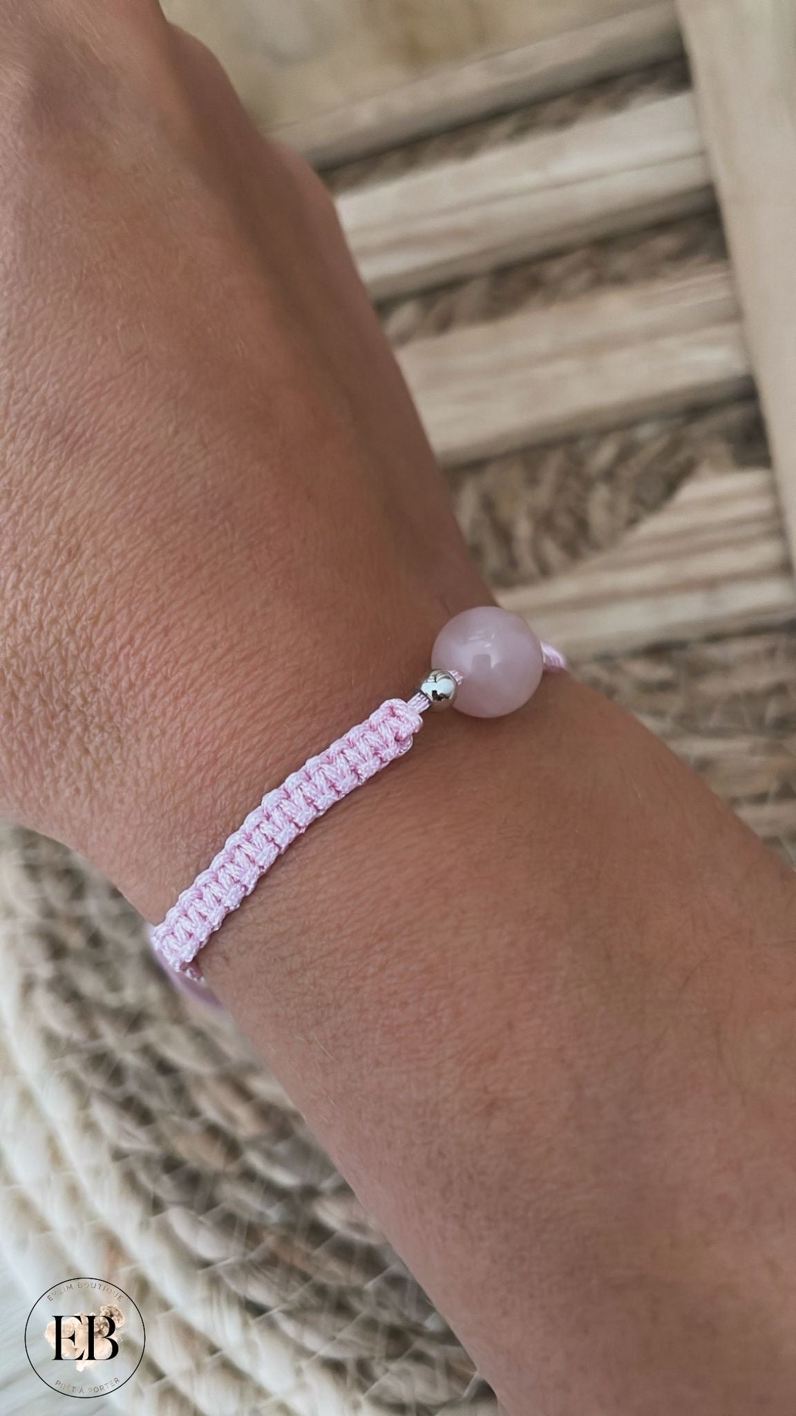 Bracelet REINE [ Rose ]