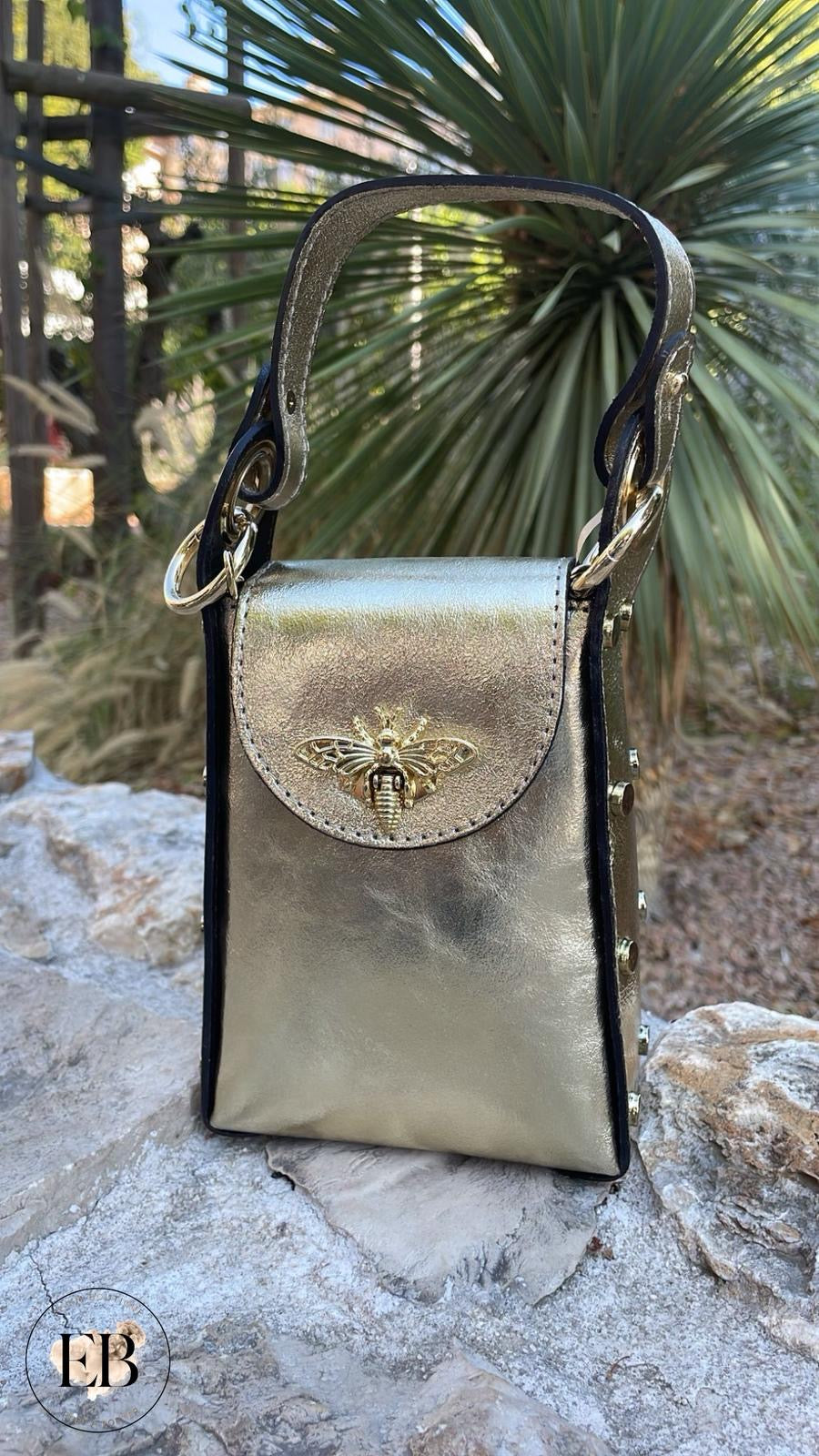 Sac bandoulière ISIS [ Doré ]