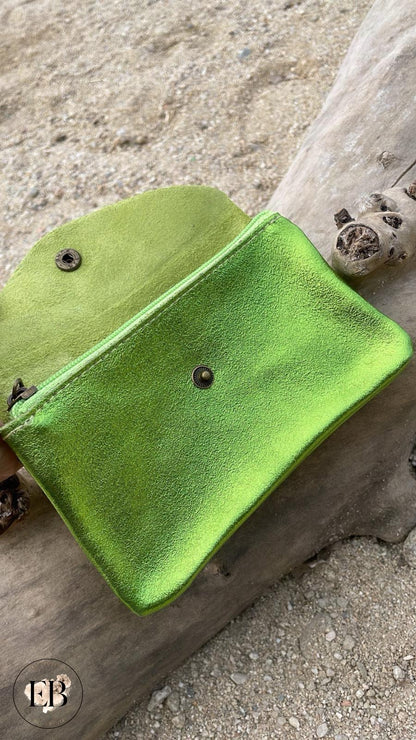 Porte monnaie en cuir CALI - Eylim Boutique