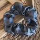 Chouchou SATINÉ [ Gris anthracite ]