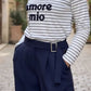 Pantalon ARIANE [ Bleu marine ]