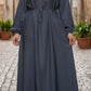 Abaya SAFA [ Gris anthracite ]