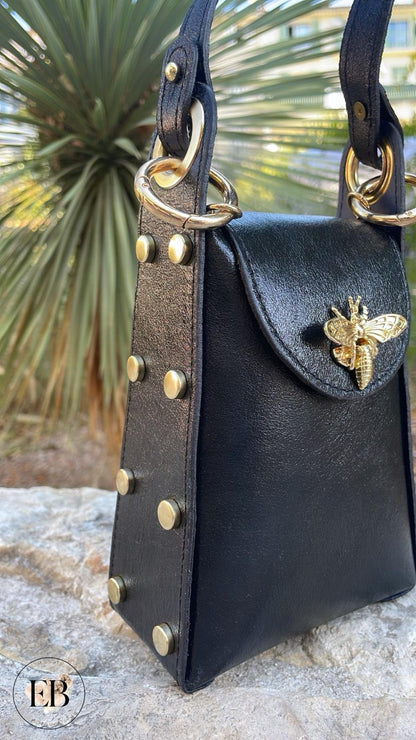 Sac bandoulière ISIS [ Noir ] - Eylim Boutique