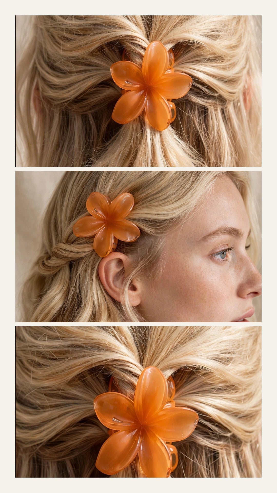 Pince à cheveux TAHITI 🧡 Eylim Boutique