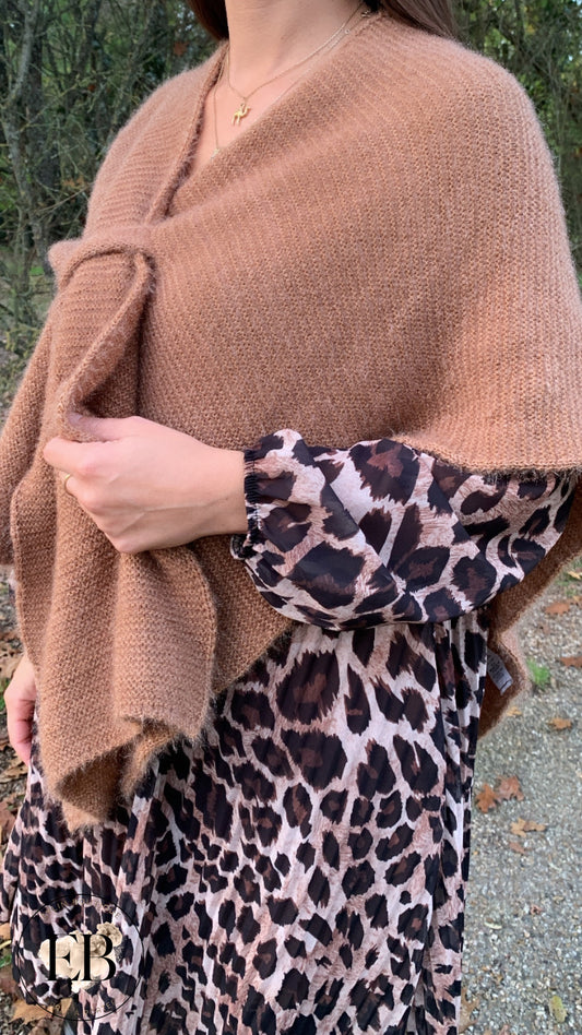 Poncho QUINTA [ Camel ]