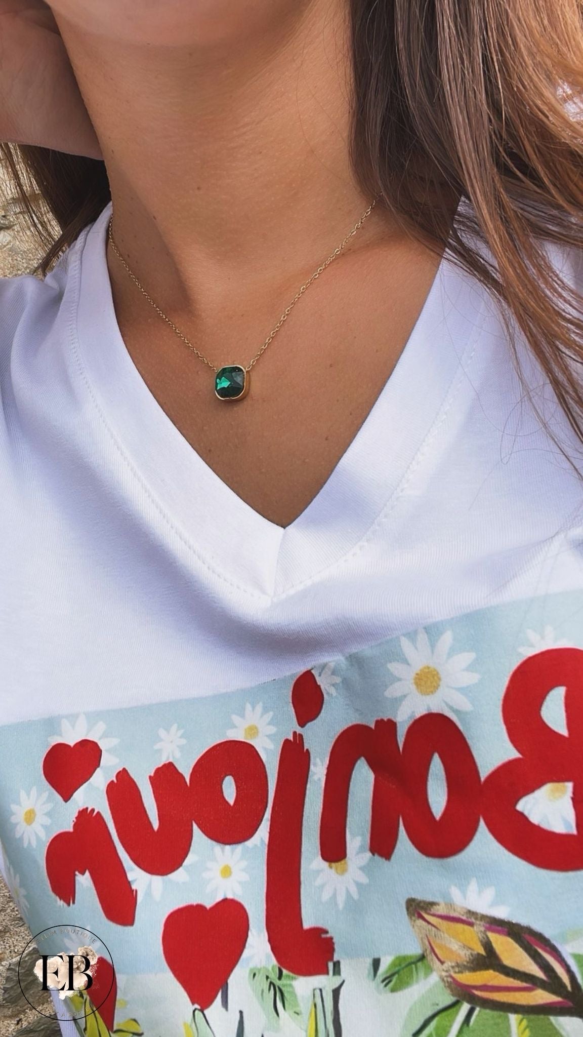 Collier NAÏLA [ Vert ]