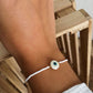 Bracelet ŒIL [ Blanc ] Eylim Boutique