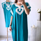 Robe INAYA « Enfant » [ Turquoise ]