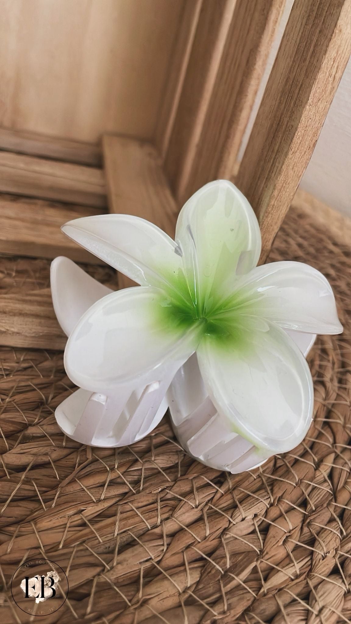 Pince à cheveux TAHITI [ Vert ]