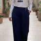 Pantalon ARIANE [ Bleu marine ]