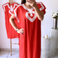 Robe INAYA « Enfant » [ Rouge ]