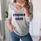 T-shirt AMORE MIO [ Bleu marine ]