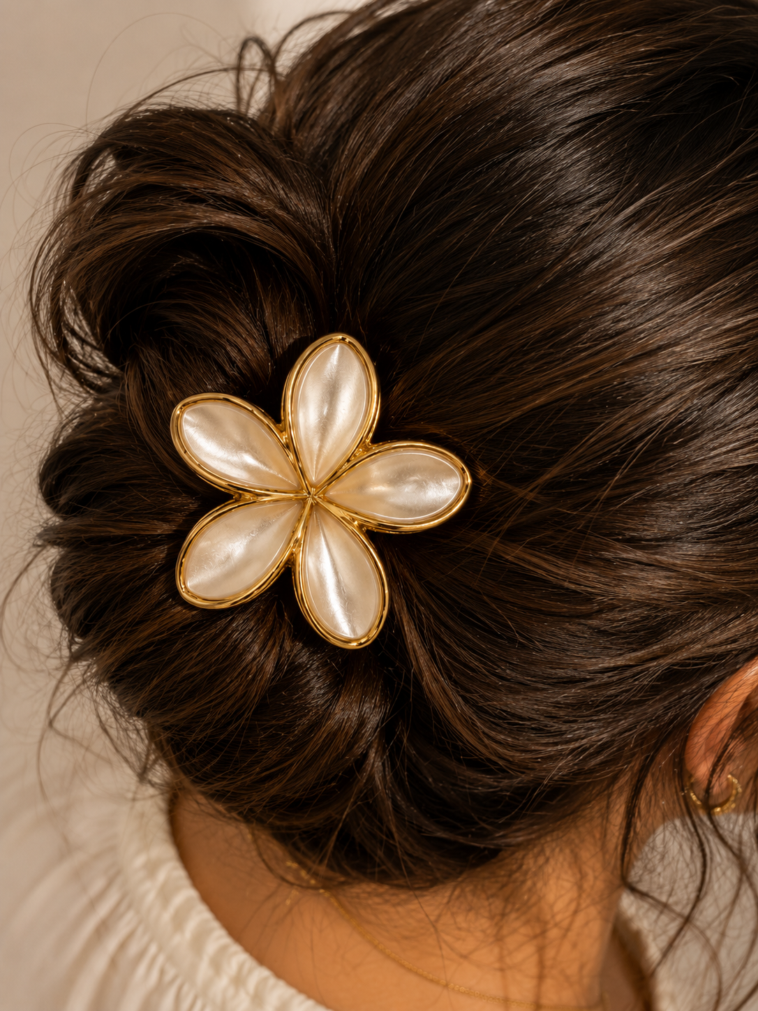 Pince à cheveux TAHITI [ Doré ] Eylim Boutique