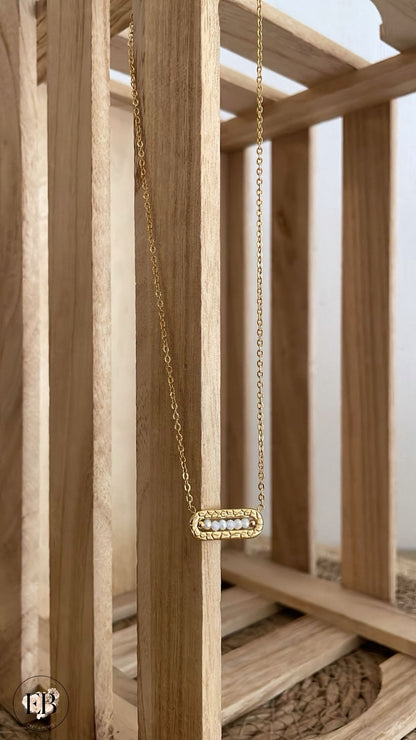 Collier [ Blanc ] Eylim Boutique