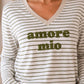 T-shirt AMORE MIO [ Kaki ] Eylim Boutique