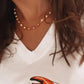 Collier ŒIL [ orange ]