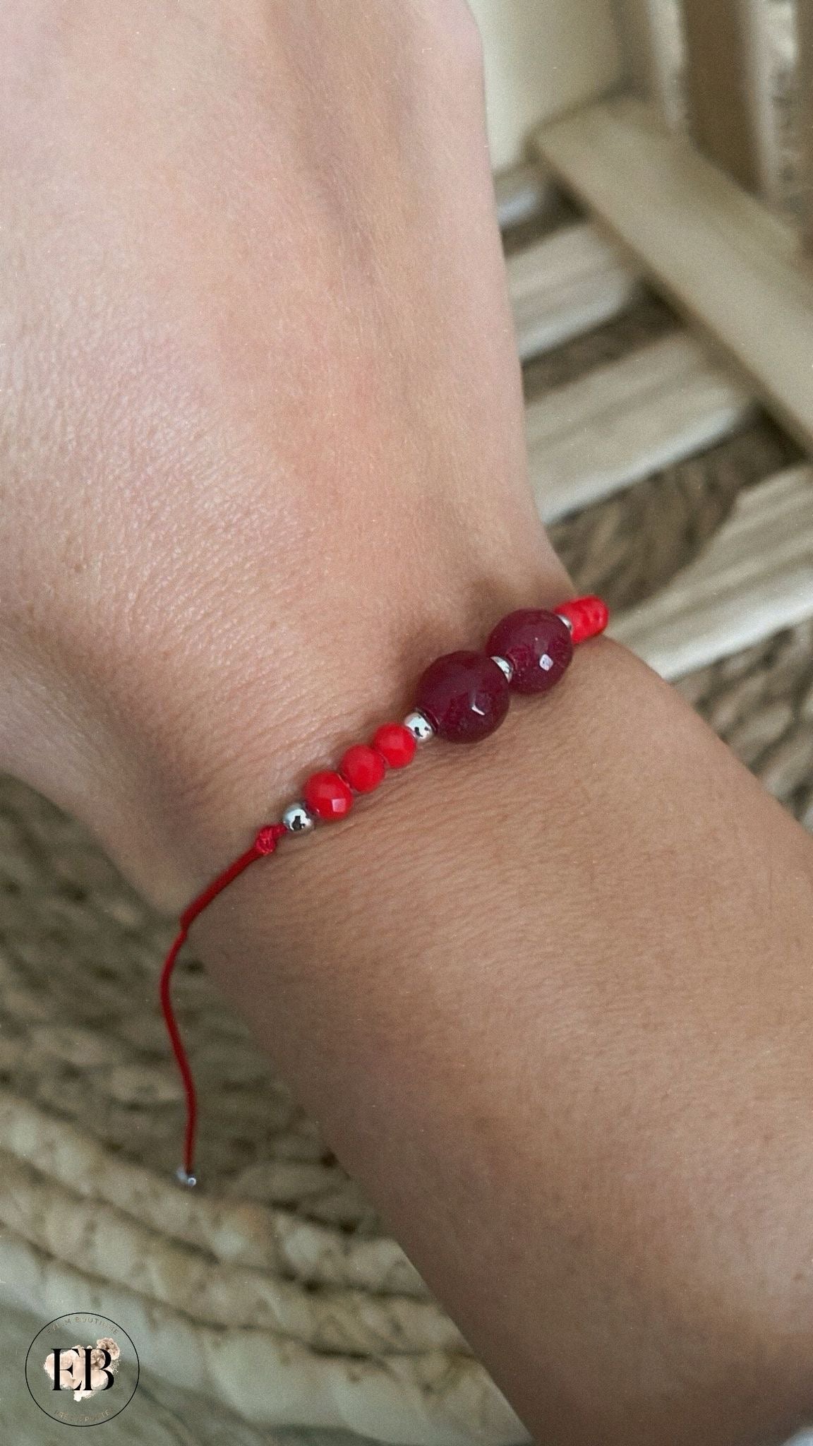 Bracelet [ Rouge ] Eylim Boutique