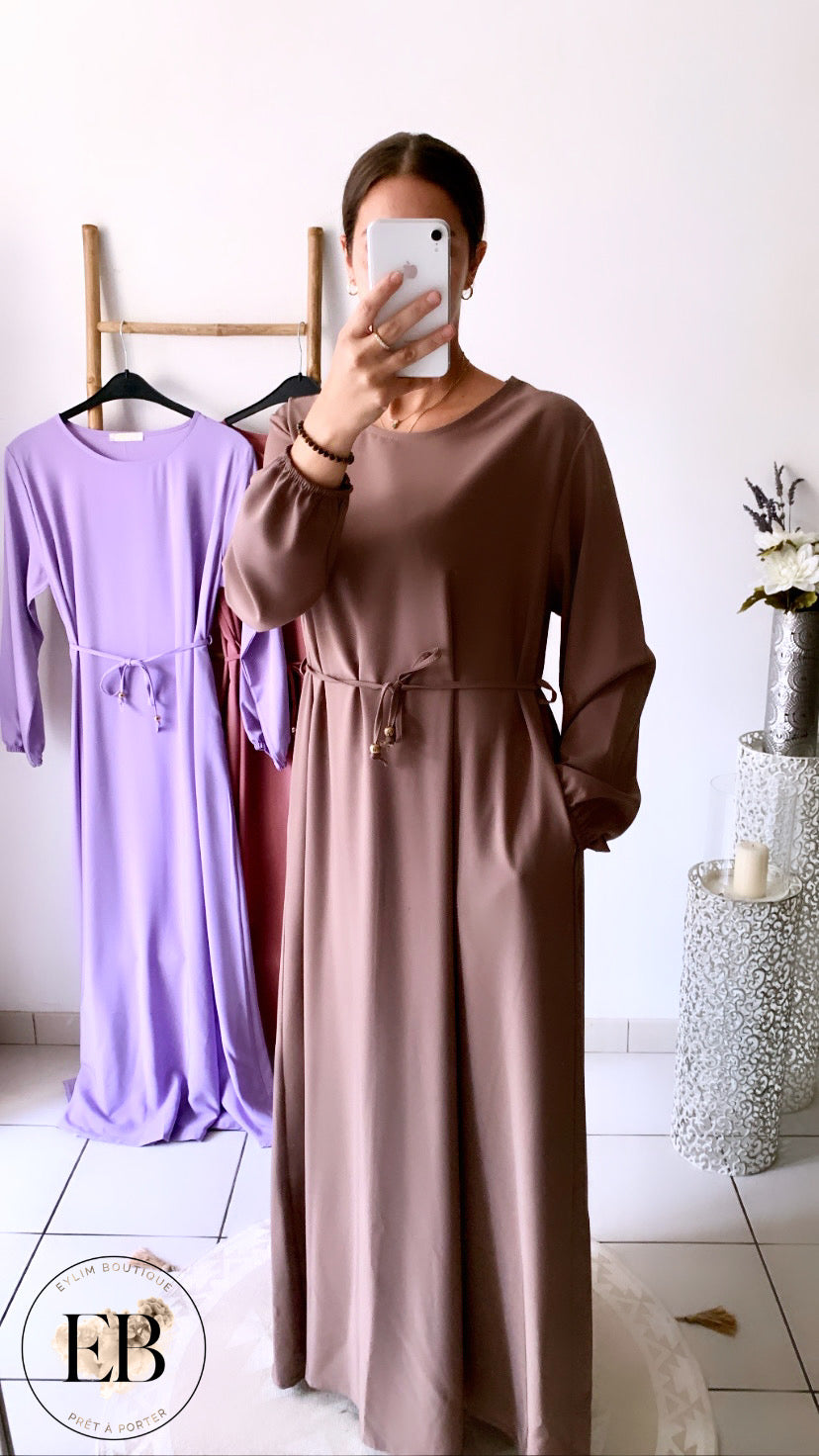 Abaya SAFA [ Taupe ]