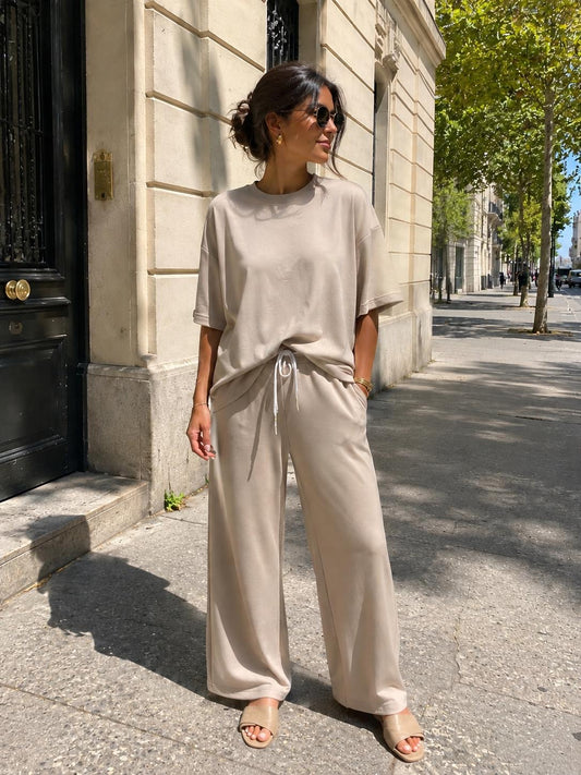 T-shirt [ Beige ] Eylim Boutique