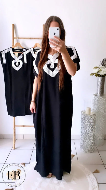 Robe INAYA « Enfant » [ Noir ] Eylim Boutique