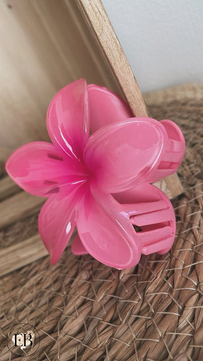 Pince à cheveux TAHITI [ Rose ] - Eylim Boutique