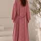 Ensemble kimono ASMA [ Rose ] Eylim Boutique