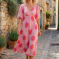 Robe longue STELLA [ Rose ] Eylim Boutique