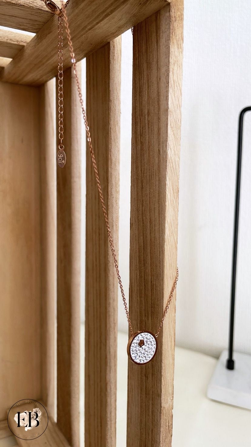 Ensemble Collier & Bracelet [ Rose Gold ]