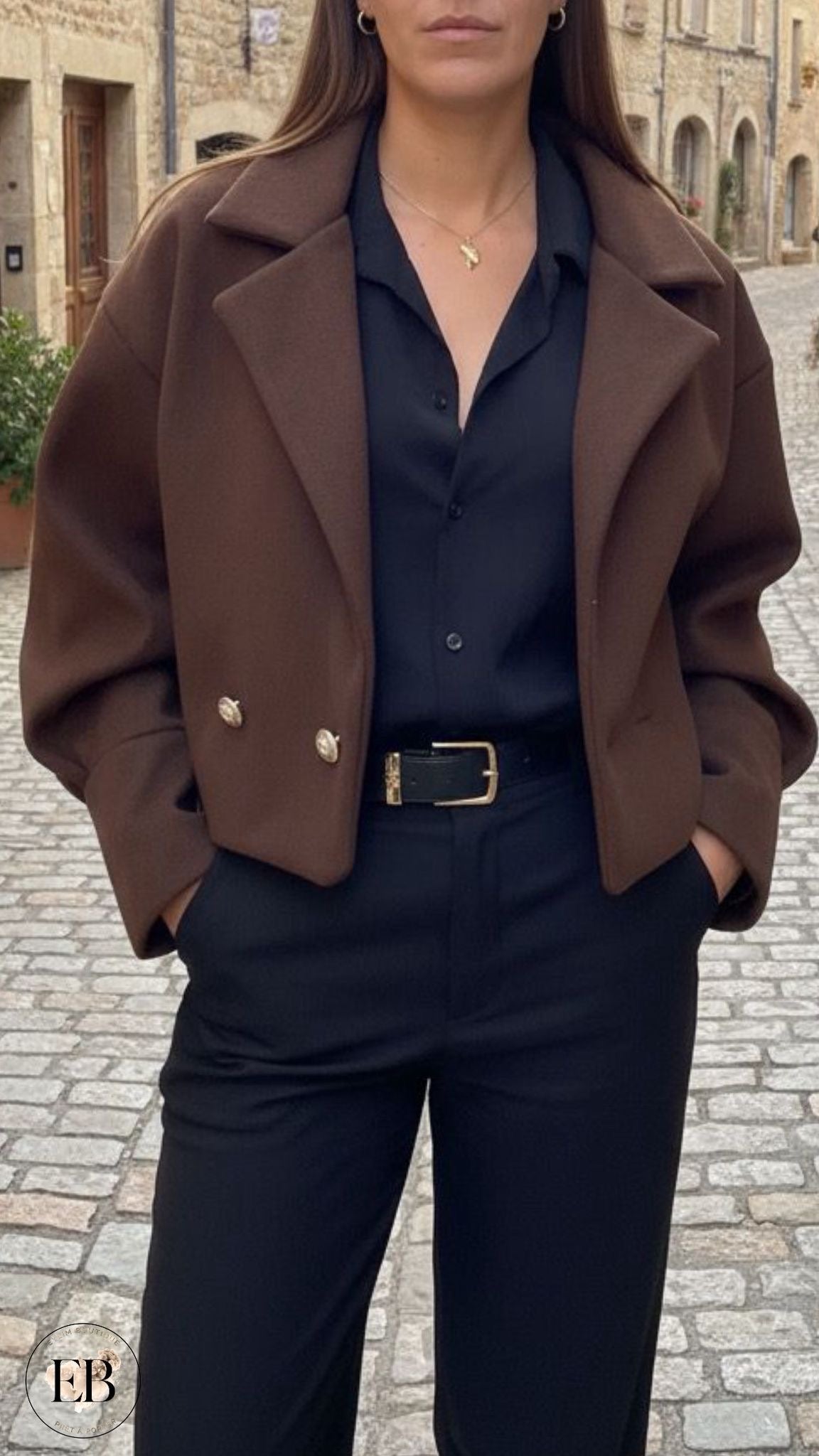 Veste MILA [ Marron ]