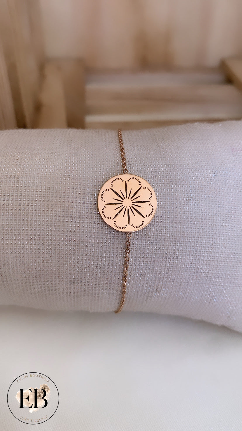 Bracelet FLEUR [ Rose Gold ]