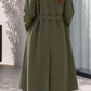 Trench long CLÉMENCE [ Kaki ] Eylim Boutique