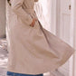 Trench long CLÉMENCE [ Beige ] Eylim Boutique