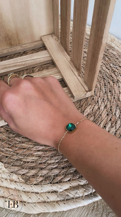 Bracelet NAÎLA [ Vert ] - Eylim Boutique