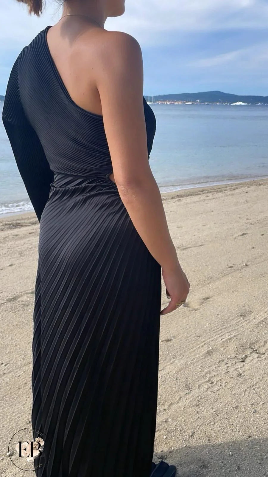 Robe AUDE [ Noir ] Eylim Boutique