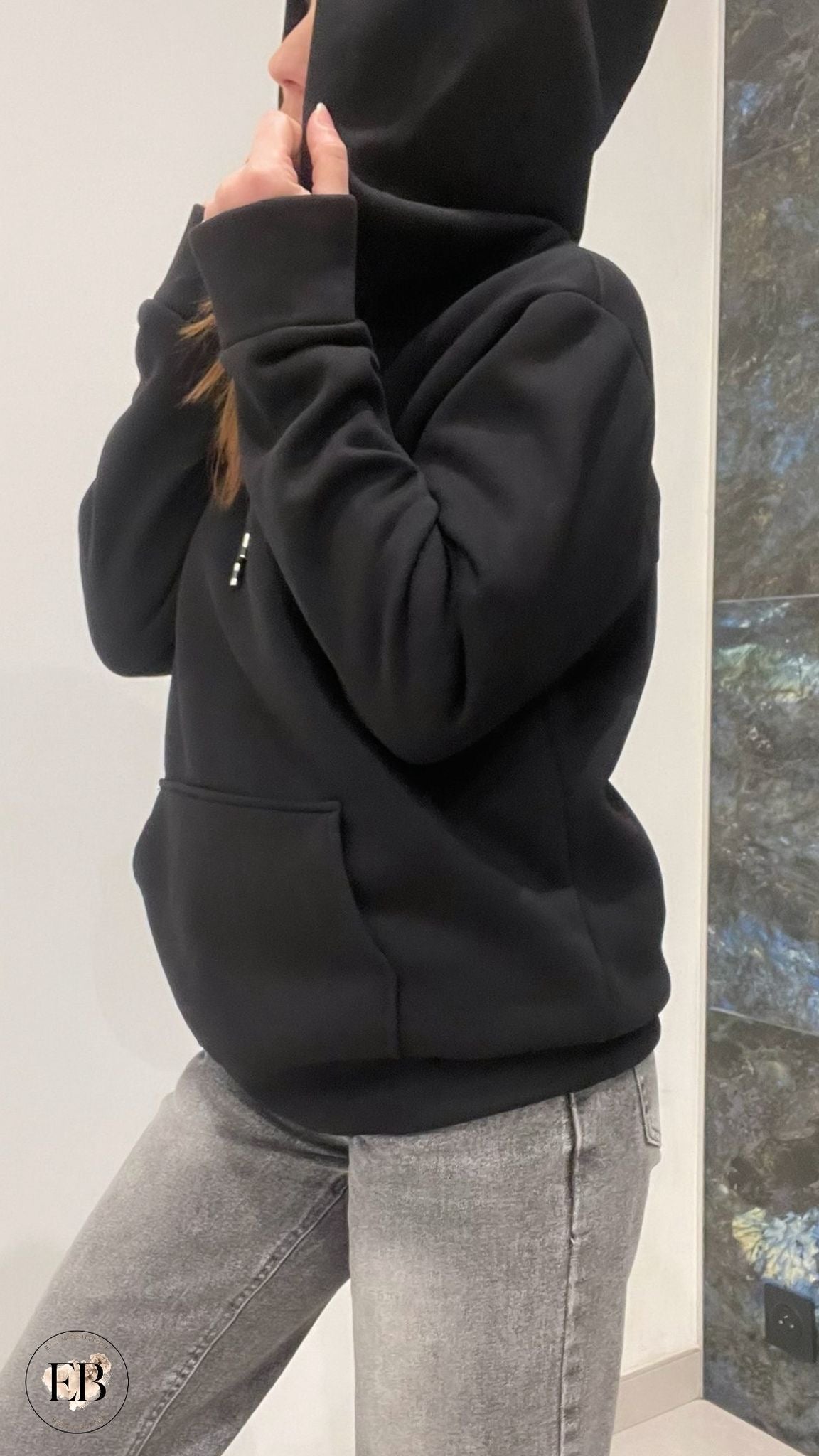 Sweat [ Noir ] Eylim Boutique