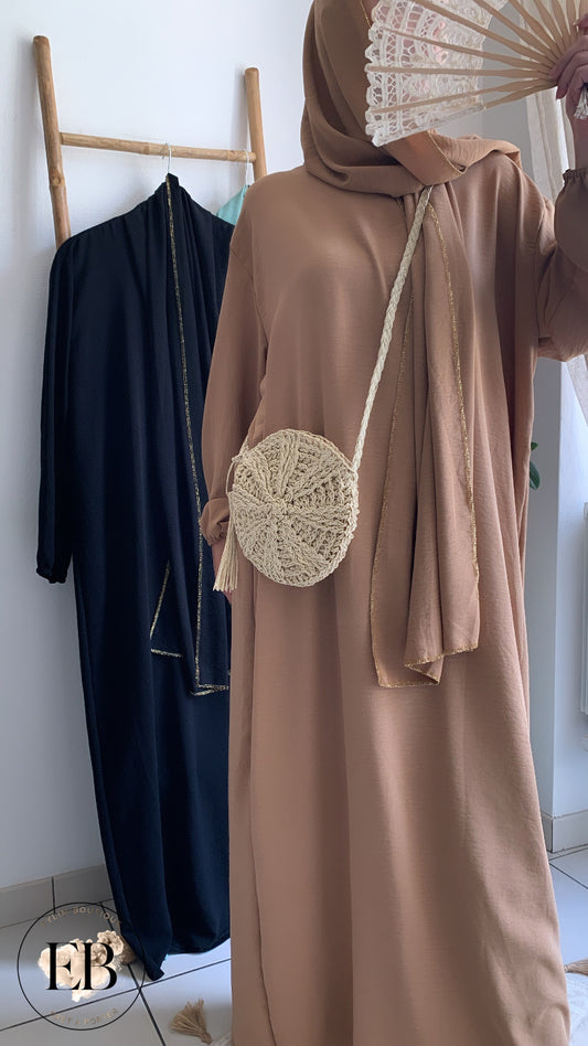 Abaya ASSIA [ Camel ]