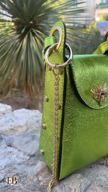 Sac bandoulière ISIS [ Vert ] - Eylim Boutique