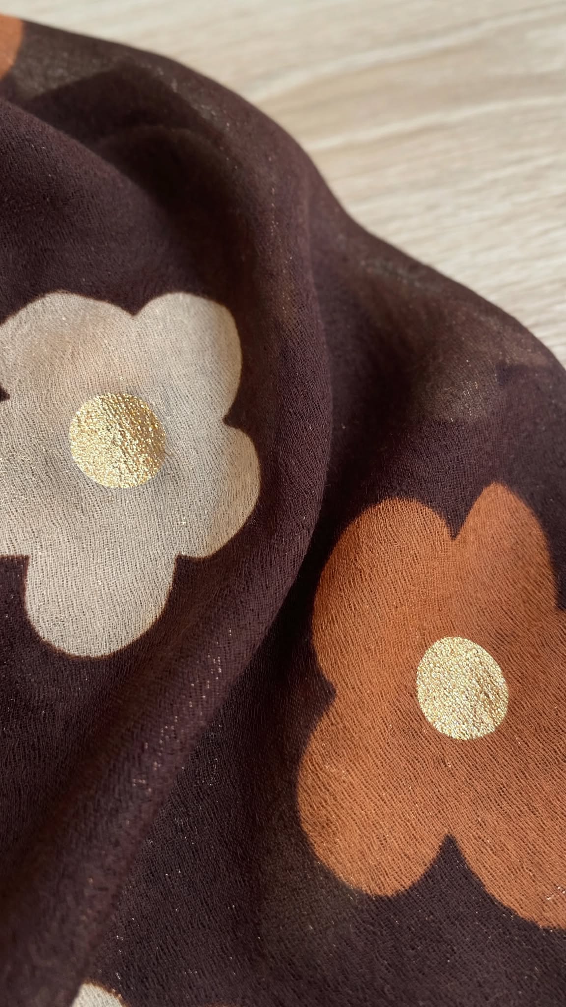 Foulard FLORA 🤎 Eylim Boutique