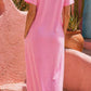 Robe LOUISE [ Rose ] Eylim Boutique