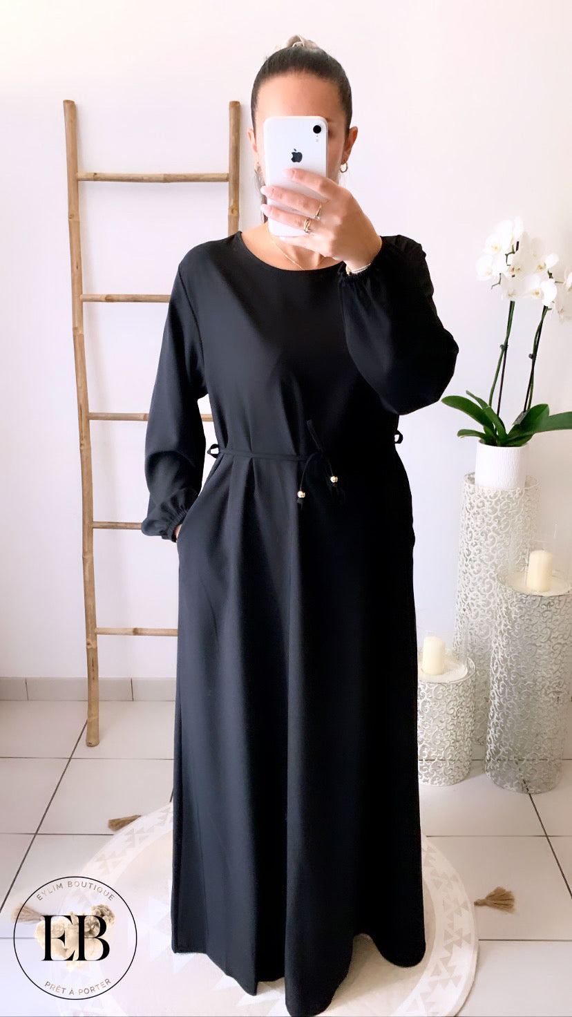 Abaya SAFA [ Noir ]