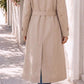 Trench long CLÉMENCE [ Beige ] Eylim Boutique